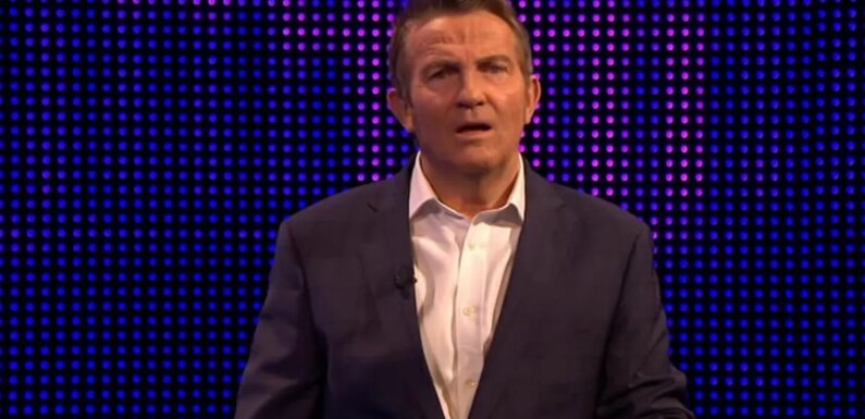The Chase’s Bradley Walsh left red-faced after being ripped into by quiz pro