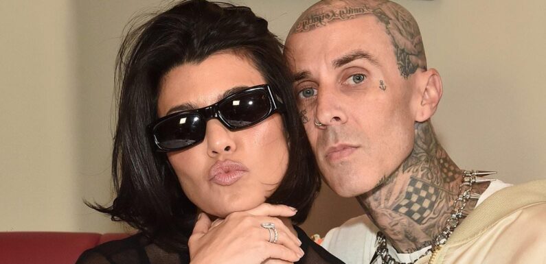 Travis Barker LEAKS he and Kourtney Kardashian's baby name & due date