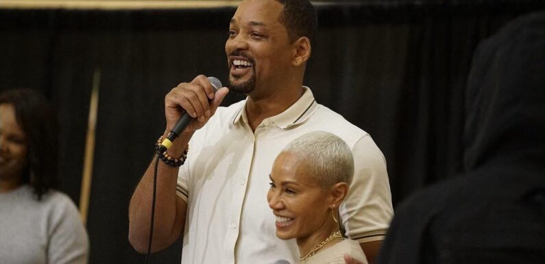 Will Smith SUPPORTS wife Jada Pinkett Smith at her book tour