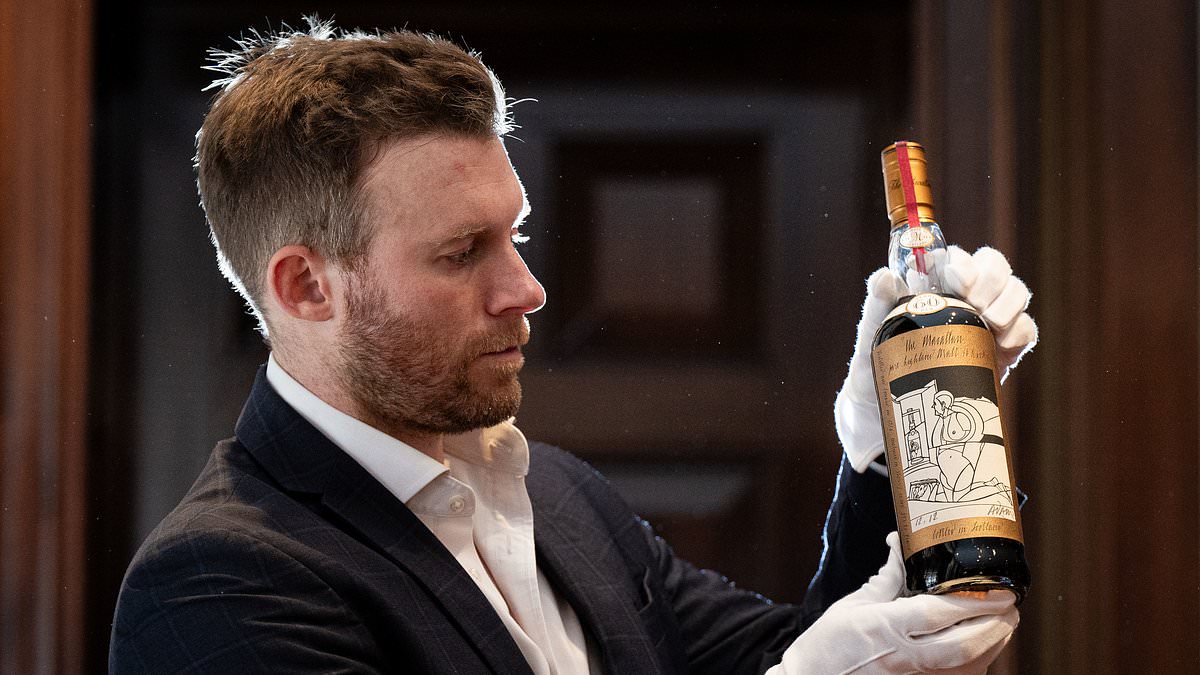 World's most expensive whisky set to fetch up to £1.2million