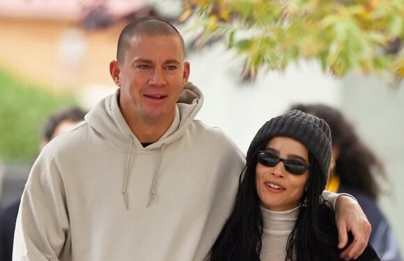 Zoe Kravitz is spotted wearing massive diamond 'engagement' ring