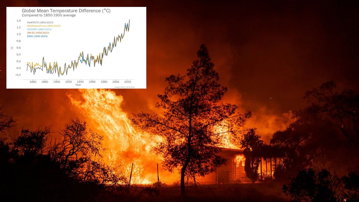 2023 is 'virtually certain' to be the hottest year in HISTORY