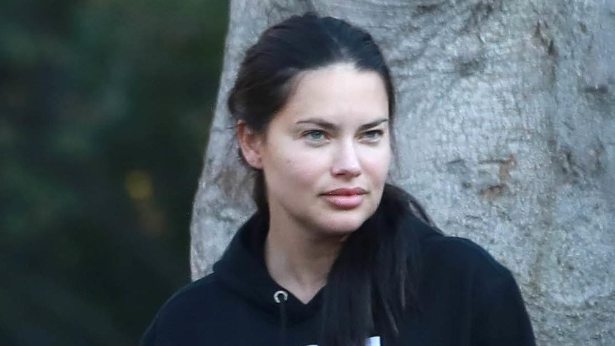 Adriana Lima steps out makeup free after shocking fans