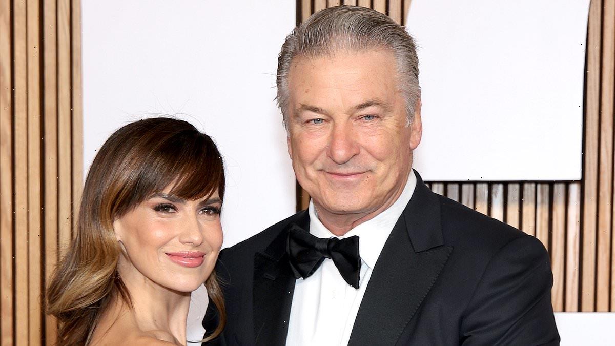 Alec and Hilaria Baldwin strike poses at Glamour Women of the Year