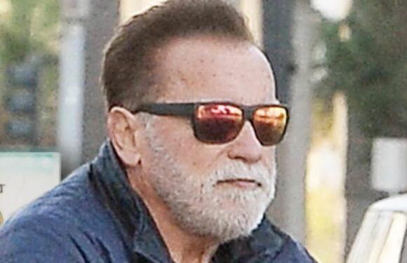 Arnold Schwarzenegger enjoys morning bike ride with son Patrick in LA