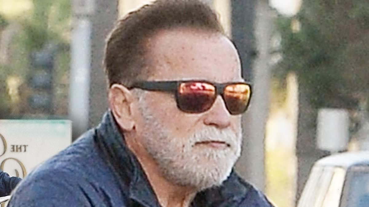 Arnold Schwarzenegger enjoys morning bike ride with son Patrick in LA