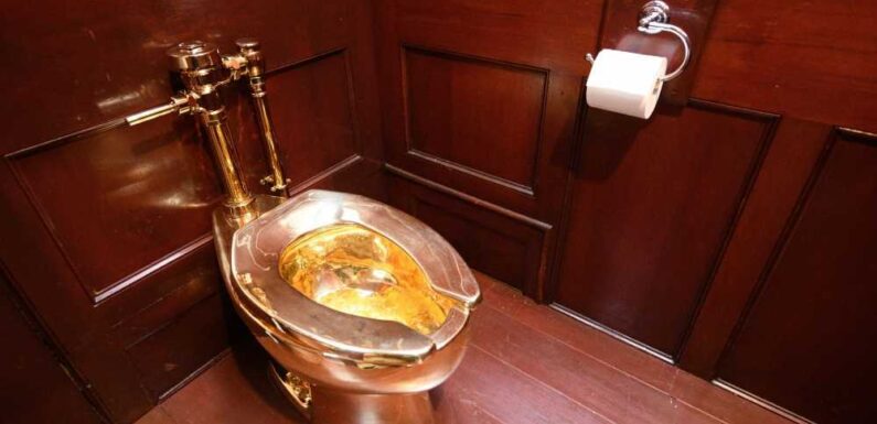 Blenheim Palace: Four men charged after solid gold toilet worth £4.8m stolen | The Sun