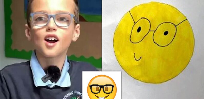 Boy, 10, calls for Apple to change its 'horrible' nerd emoji