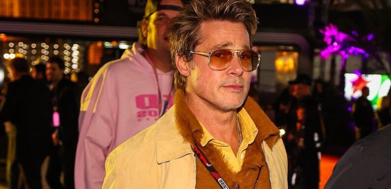 Brad Pitt channels his Fight Club character Tyler 25 YEARS after movie