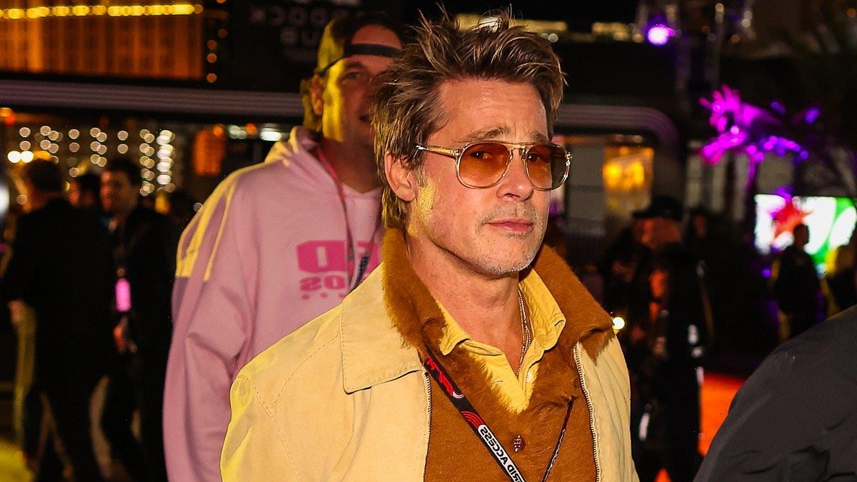 Brad Pitt channels his Fight Club character Tyler 25 YEARS after movie