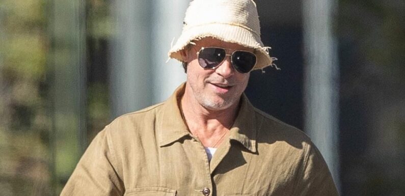 Brad Pitt seen for FIRST TIME after being branded 'a**hole' by son Pax