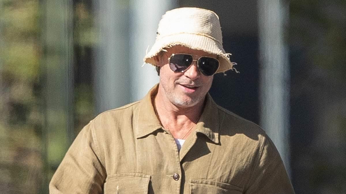 Brad Pitt seen for FIRST TIME after being branded 'a**hole' by son Pax