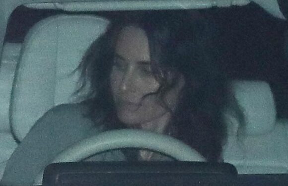 Courteney Cox seen for first time after co-star Matthew Perry's death