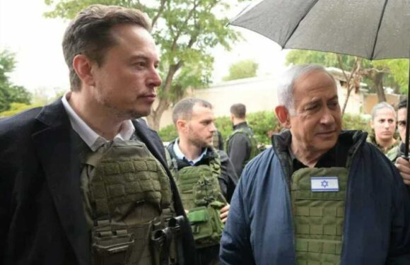 Elon Musk flies into Israel to visit massacre sites with Netanyahu as he blasts ‘evil’ Hamas & ‘troubling’ mass protests | The Sun