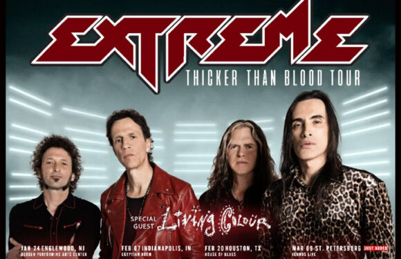 Extreme Add Dates To 'Thicker Than Blood Tour' With Living Colour