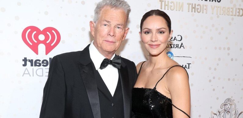 Katharine McPhee and David Foster disagree over disciplining their son