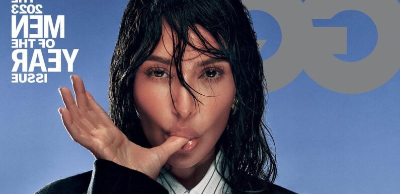 Kim Kardashian confuses fans as she brands herself GQ Man Of The Year