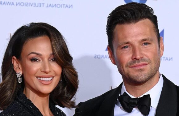 Michelle Keegan and Mark Wright show off lavish Christmas decorations