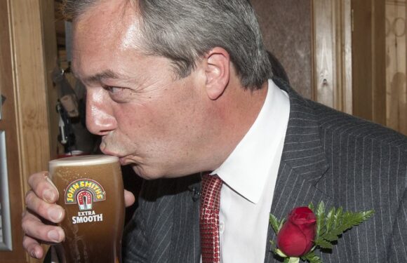Nigel Farage 'ditches the booze ahead of appearance on I'm A Celeb'