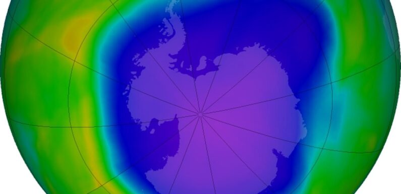 Ozone Hole has been 'remarkably massive' over the past four years