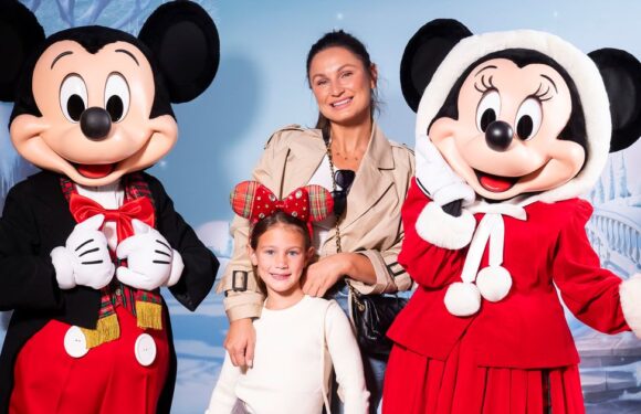Sam Faiers and Binky Felstead bring their children to star-studded Disney event