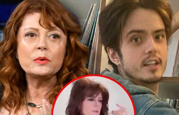 Susan Sarandon's Son Asks Social Media to Stop Showing His Mom's Breasts