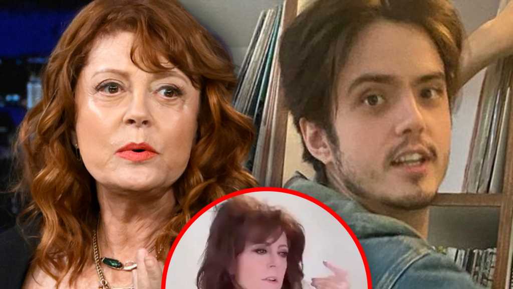 Susan Sarandon's Son Asks Social Media to Stop Showing His Mom's Breasts