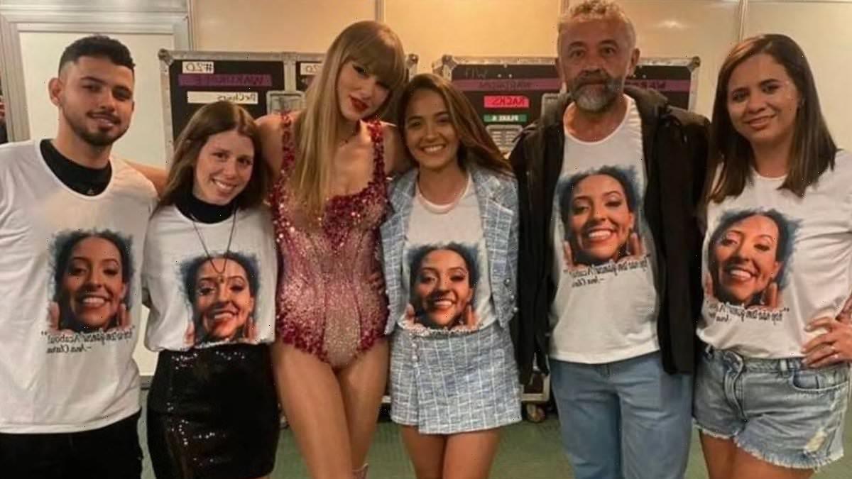 Taylor Swift invites the family of late Swiftie to Sao Paolo show