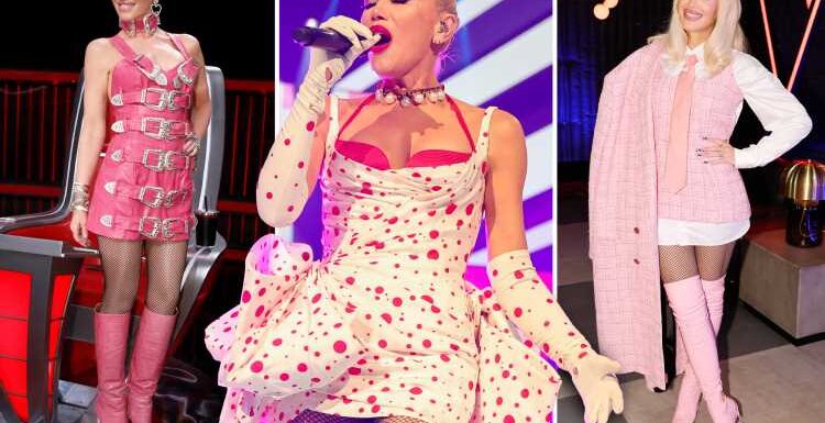 The Voice’s Gwen Stefani dresses ridiculously young for 54, her bubblegum pink outfits will cause issues, expert says | The Sun