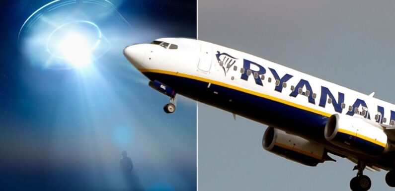 UFO came 20m from Ryanair jet at 4,000ft – but which would you rather fly in