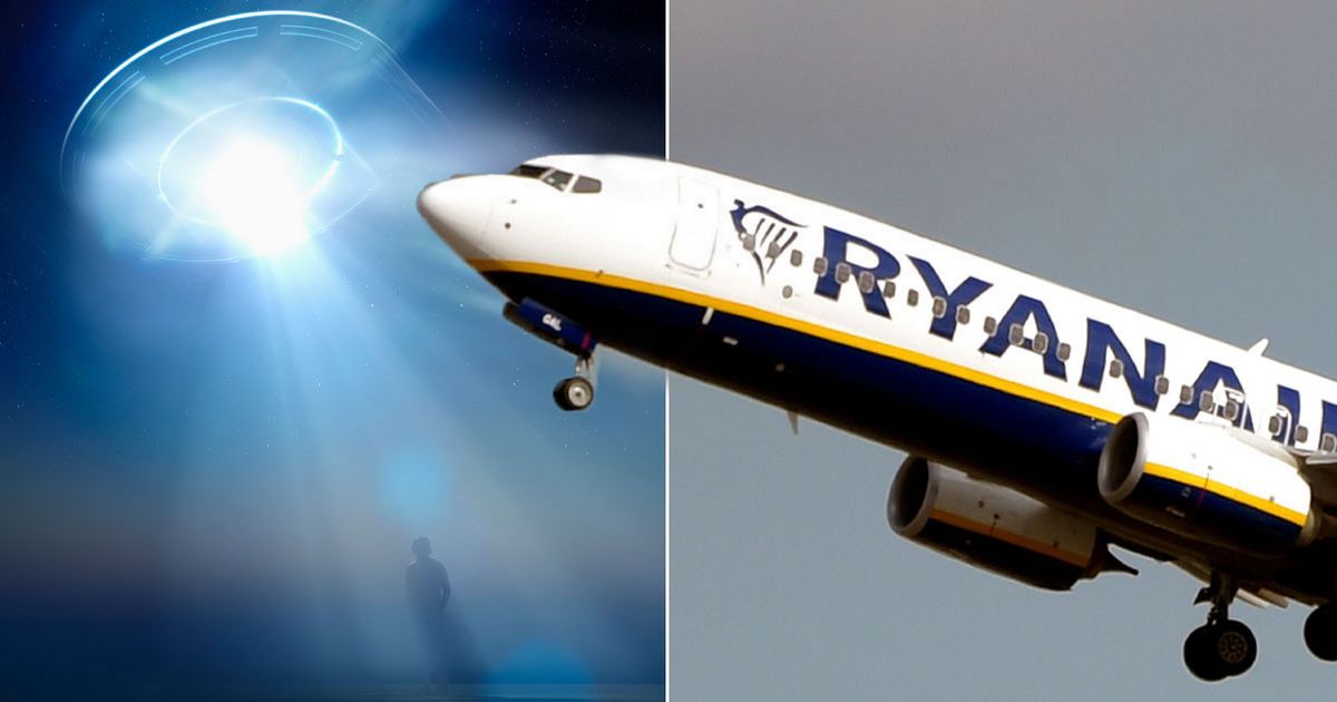 UFO came 20m from Ryanair jet at 4,000ft – but which would you rather fly in