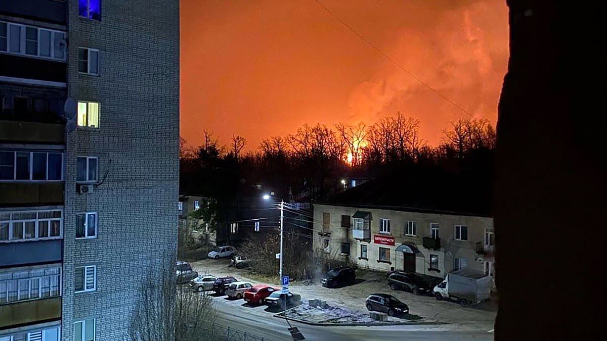 Ukrainian kamikaze drones strike gunpowder factory and missile plant