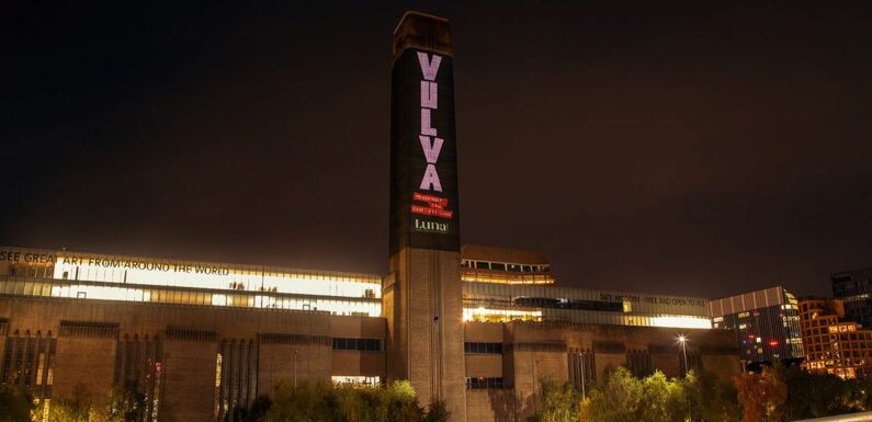 ‘Vulva’ projected onto ‘phallic’ UK landmark in bid to wipe out vagina shame