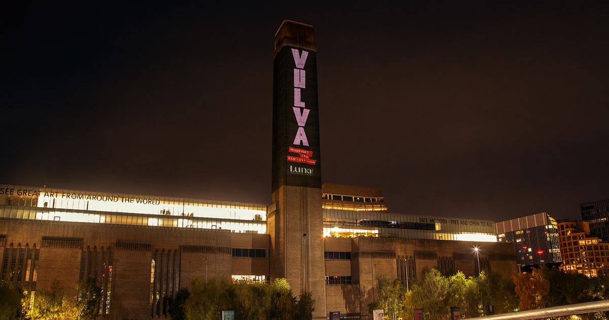 ‘Vulva’ projected onto ‘phallic’ UK landmark in bid to wipe out vagina shame