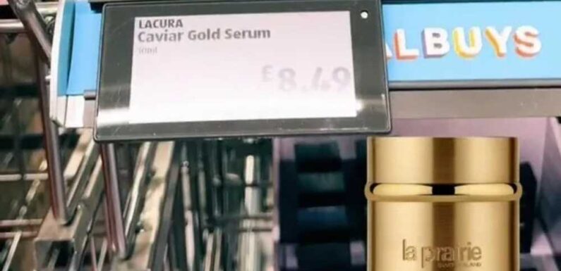 Aldi is selling a dupe of La Prairie wrinkle reducing face serum for over £600 cheaper | The Sun