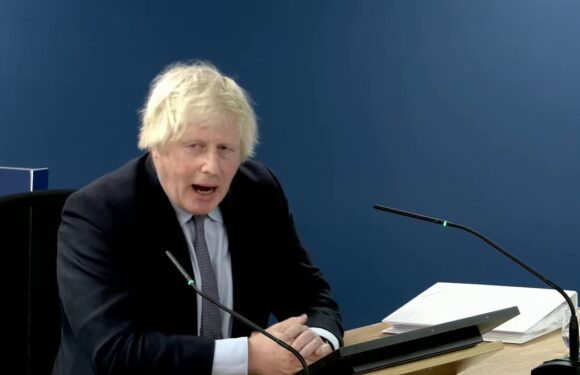 Boris Johnson gives crucial Covid inquiry evidence