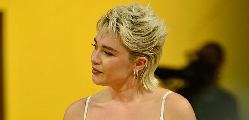 Florence Pugh is hit in face by thrown object at event in Brazil