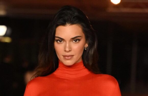 Kendall Jenner goes braless in sheer red gown Academy Museum Gala
