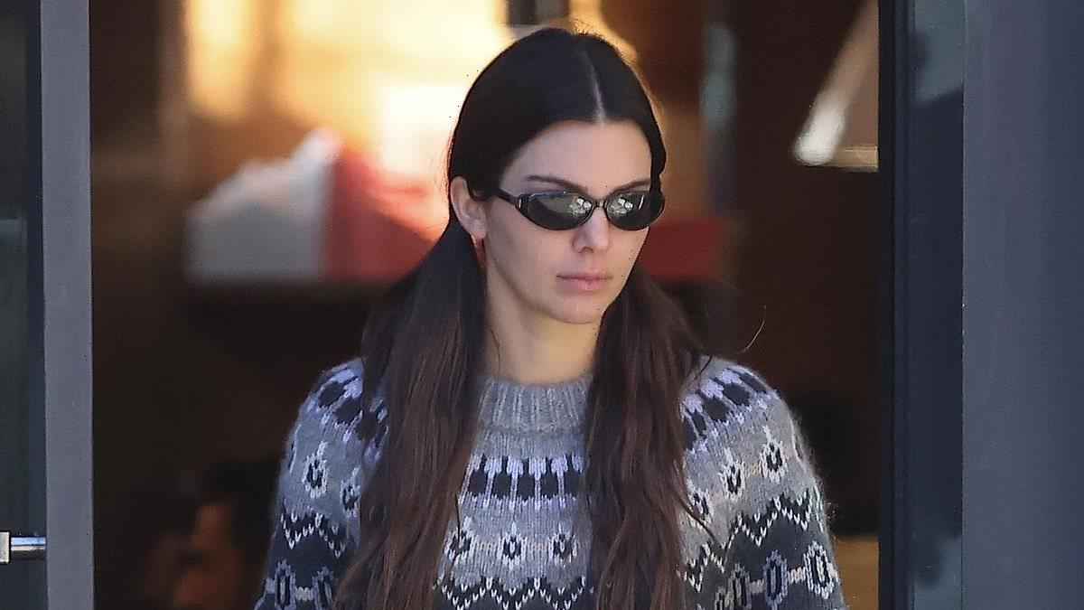 Kendall Jenner is seen for the first time since split from Bad Bunny