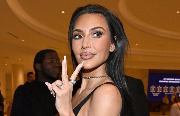 Kim Kardashian attends grand opening of Fontainebleau hotel