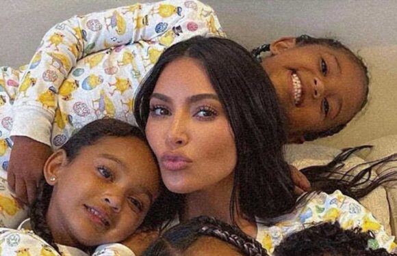 Kim Kardashian ripped for giving her kids 'nightmares' as fans spot 'creepy' detail in background of video | The Sun