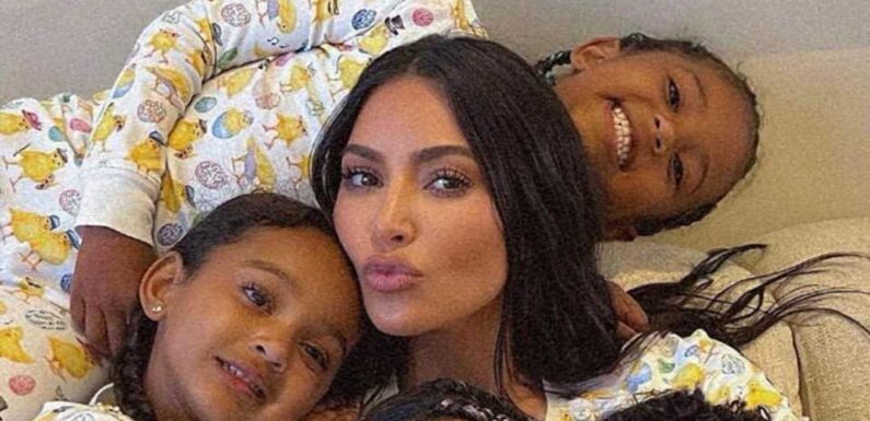 Kim Kardashian ripped for giving her kids 'nightmares' as fans spot 'creepy' detail in background of video | The Sun