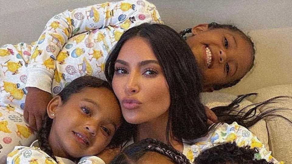 Kim Kardashian ripped for giving her kids 'nightmares' as fans spot 'creepy' detail in background of video | The Sun