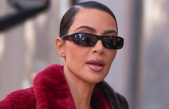 Kim Kardashian swings her MASSIVE $110K Hermes Birkin bag