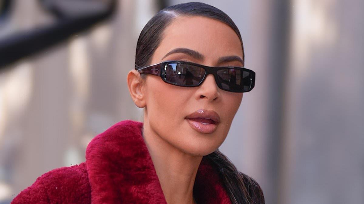 Kim Kardashian swings her MASSIVE $110K Hermes Birkin bag