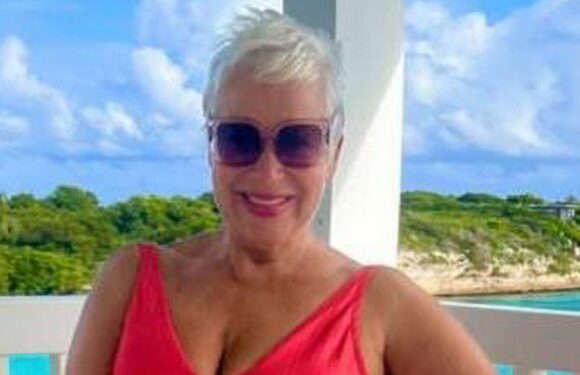 Loose Women’s Denise Welch hailed a ‘sexy mama’ in plunging swimwear on getaway