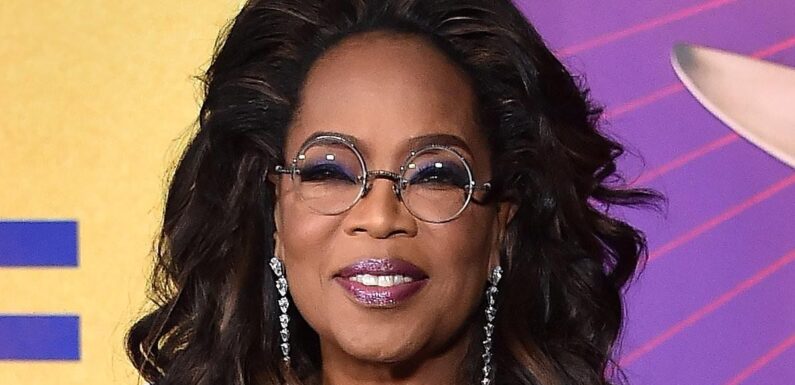 Oprah shows off dramatic slim down at The Color Purple premiere