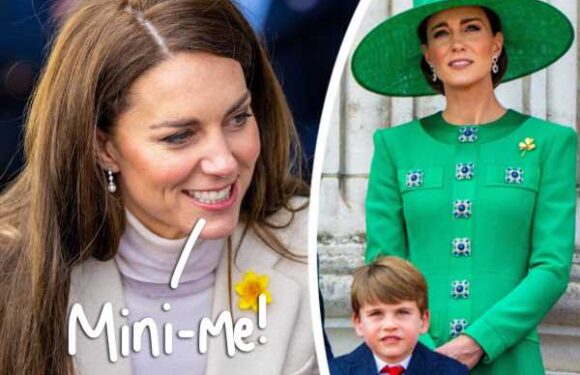 Princess Catherine Shares Throwback Christmas Pic – And Looks EXACTLY Like Prince Louis!