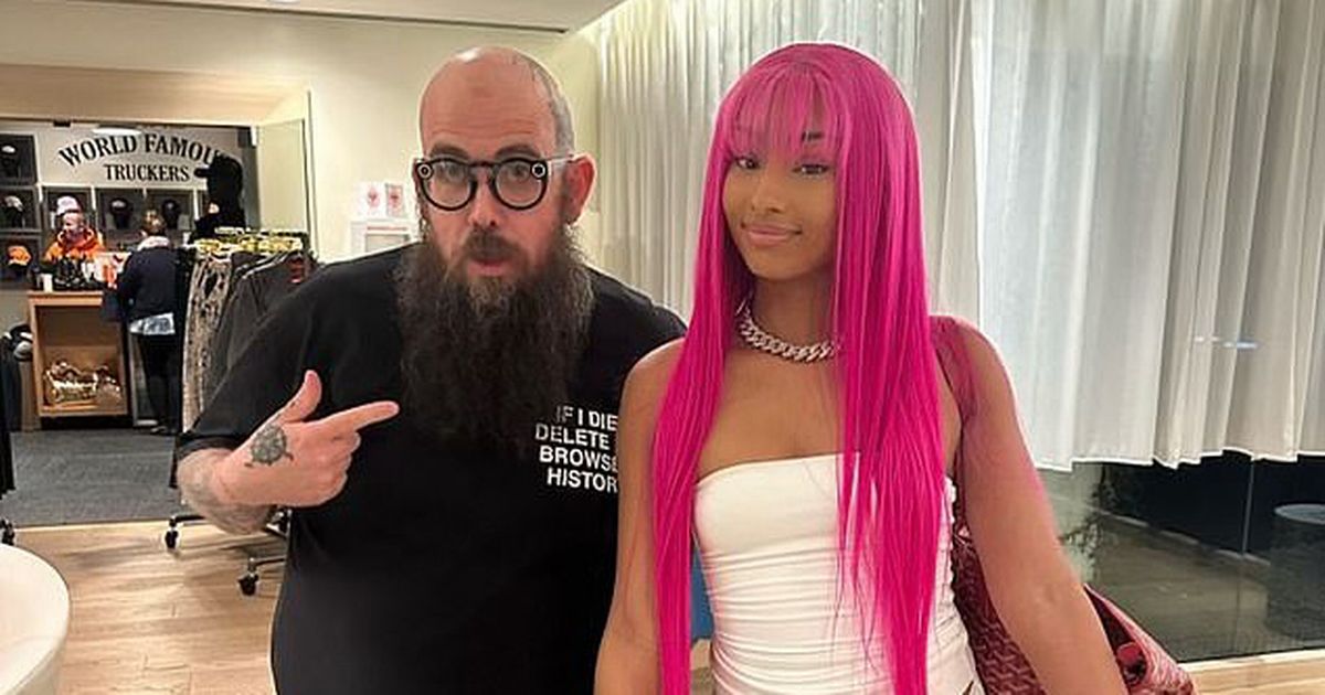 Rubi Rose ‘super fan’ who has tattoo of her face insists he’s not a ‘weirdo’