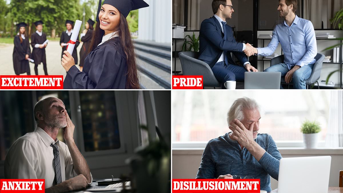 Scientists say there are four key stages of progression